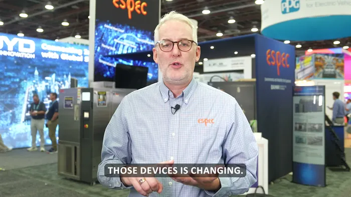 ESPEC North America team member interviewed at The Battery Show